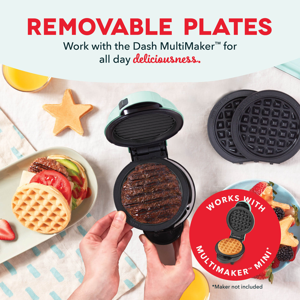 MultiMaker® Mini System: Removable Plate Sets